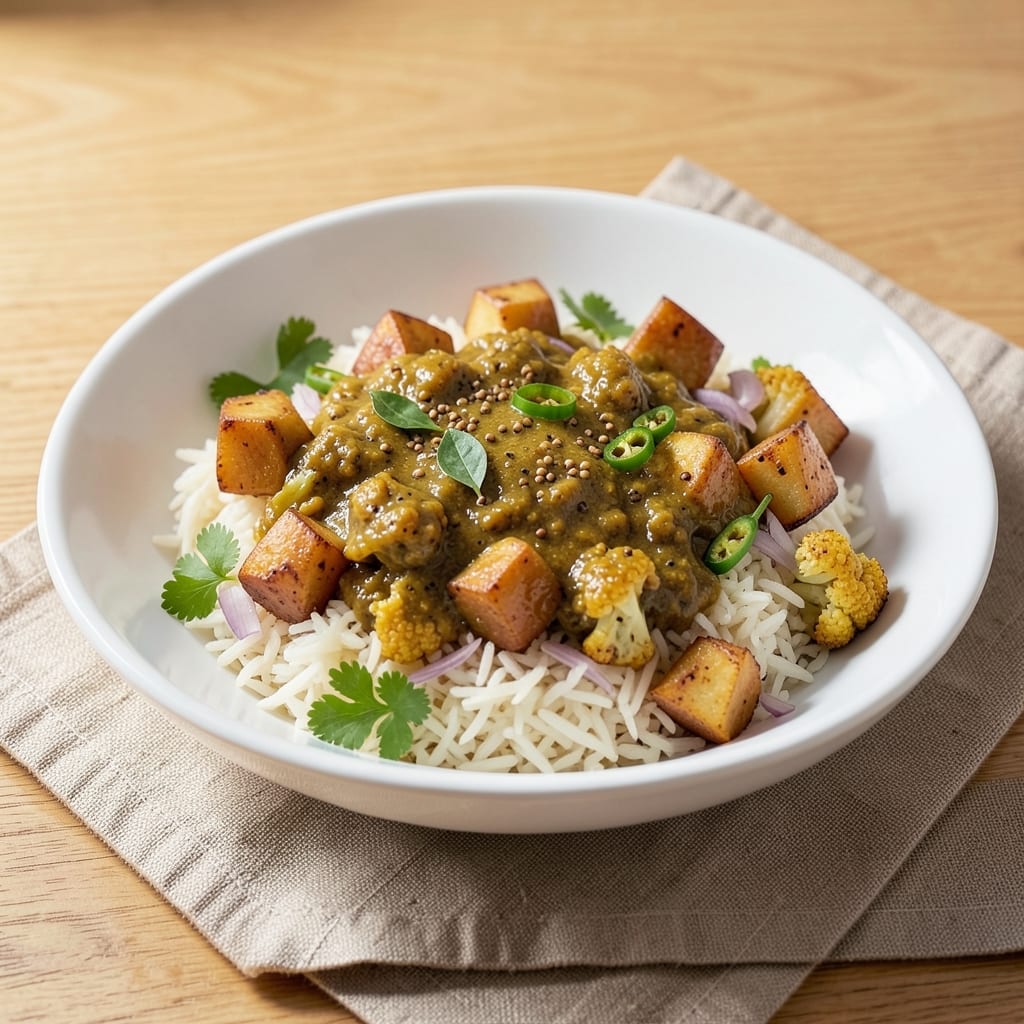 Aloo Gobi Rice Recipe: One-Pot Spiced Potato and Cauliflower Flavor