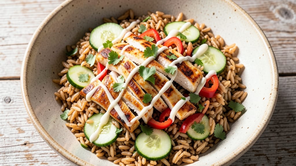 Brown Rice Chicken Salad Recipe: Nutty Grain and Protein Powerhouse