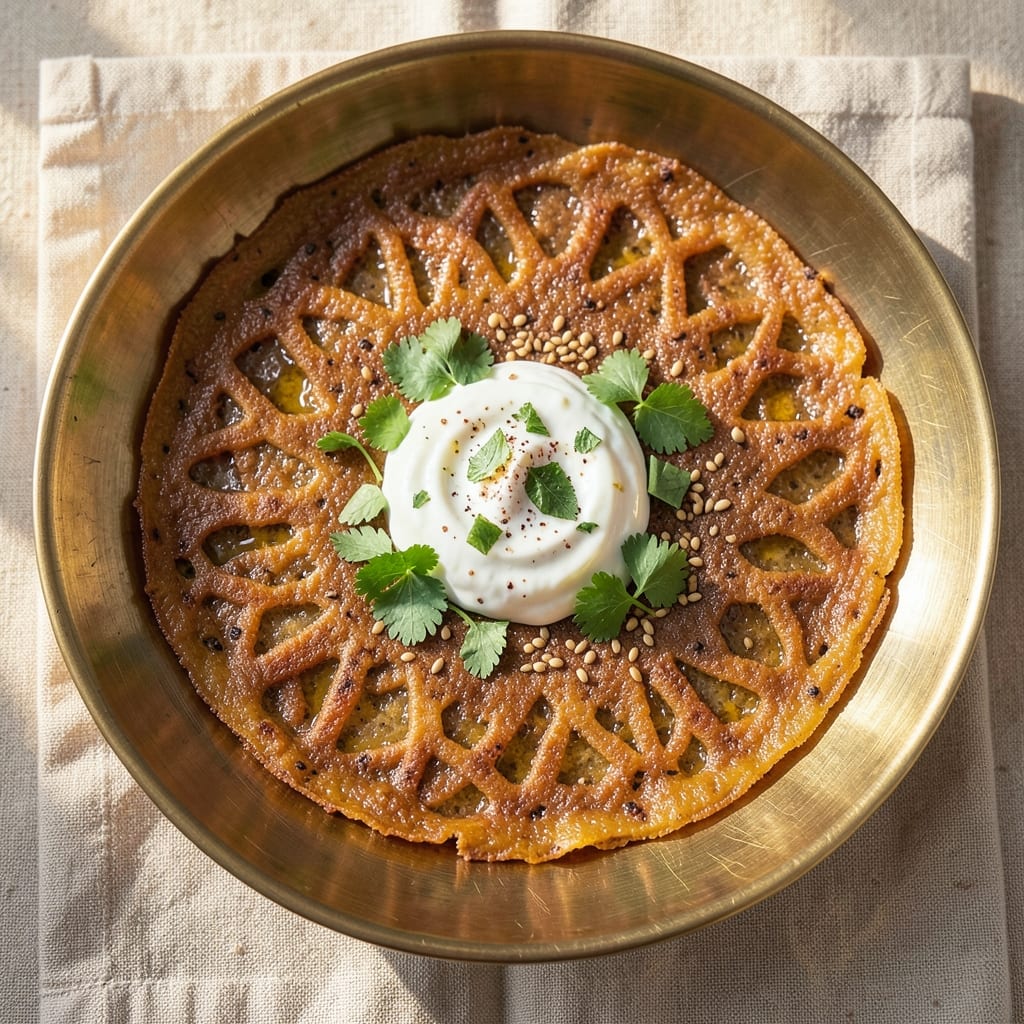 Adaï Dosa Recipe Without Rice: Fermented Lentil Flatbread with Crispy Edges