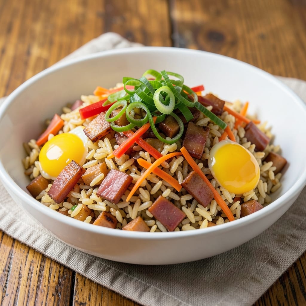 American Deli Fried Rice Recipe: Crispy Eggs and Savory Umami in One Pan